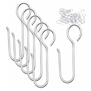 Cross-Border Amazon Retail Dropshipping Curtain Hooks Curtain Accessories Multifunctional Metal Hooks Curtain S Hooks