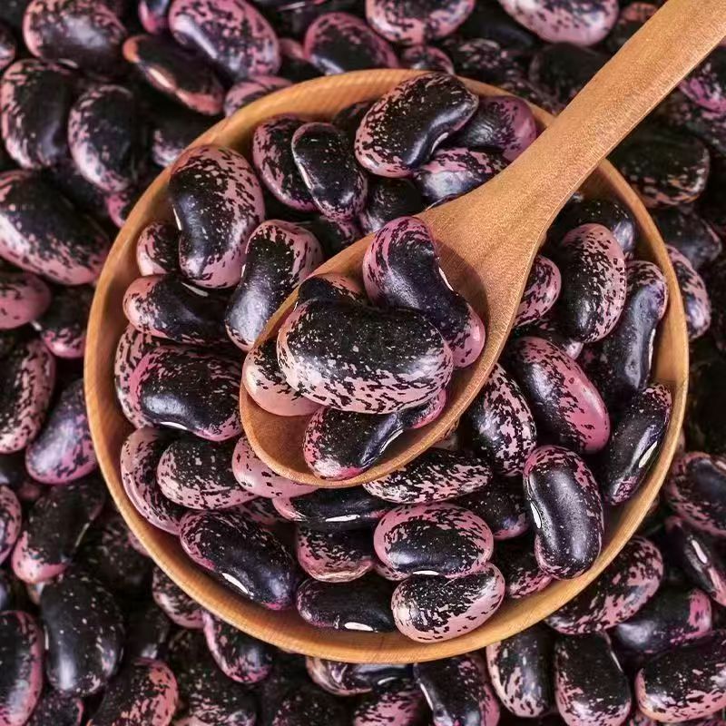 云南黑花芸豆3斤干货可炖汤煮粥新货芸豆黑腰豆大花豆干豆黑芸豆
