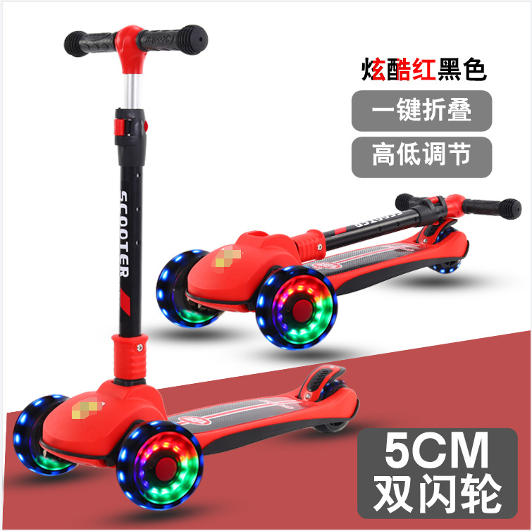 Scooter para niños, niños y niñas, scooter tres en uno, bebé, deslizamiento, automóvil de juguete para niños, venta al por mayor, transfronterizo