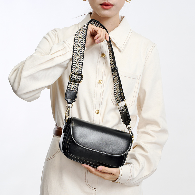 Niche Design New Genuine Leather Bag Fashion Versatile Cowhide Crossbody Bag For Women Luxury High-End Handbag Shoulder Bag - Thumbnail 2