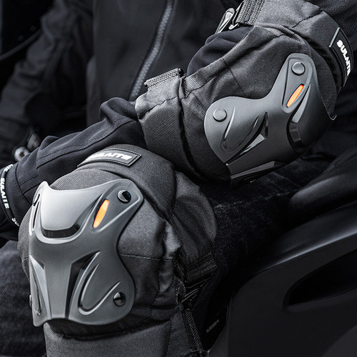 Motorcycle knee pads, summer outdoor sports knee pads, elbow pads, motorcycle takeaway pulley leg pads, anti-fall riding protective gear