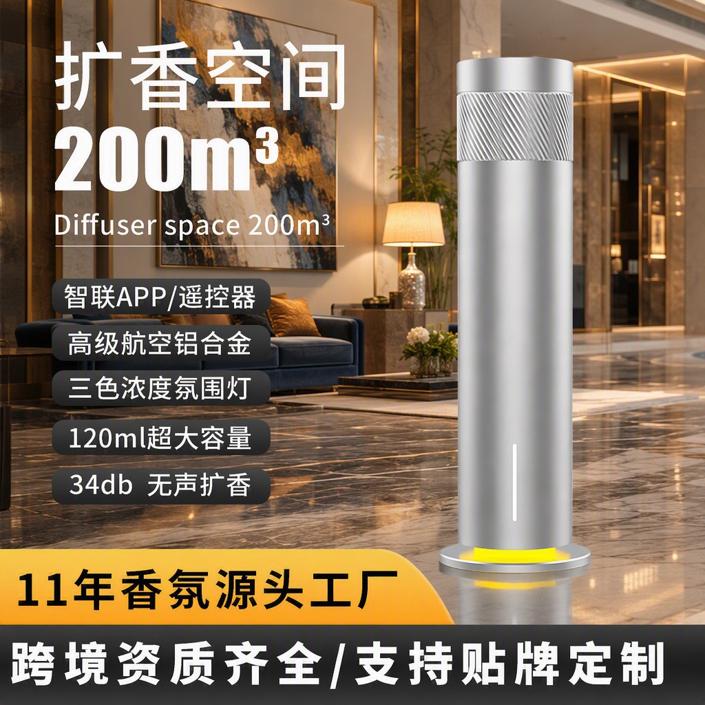 Difusor de Aromas Inteligente de Escritorio Temporizado para Hotel y Hogar