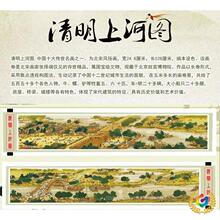 ✅古娟布清明上河图十字绣全景6米满绣22米3米客厅风景大