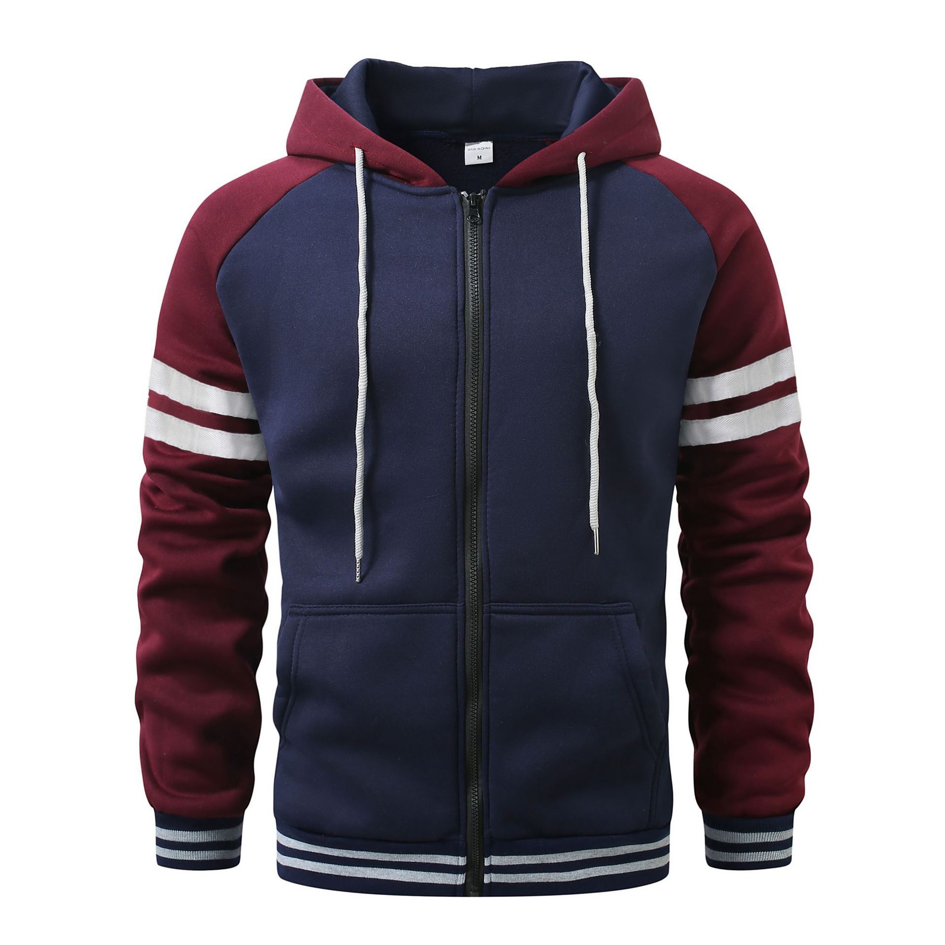 네이비블루+버건디