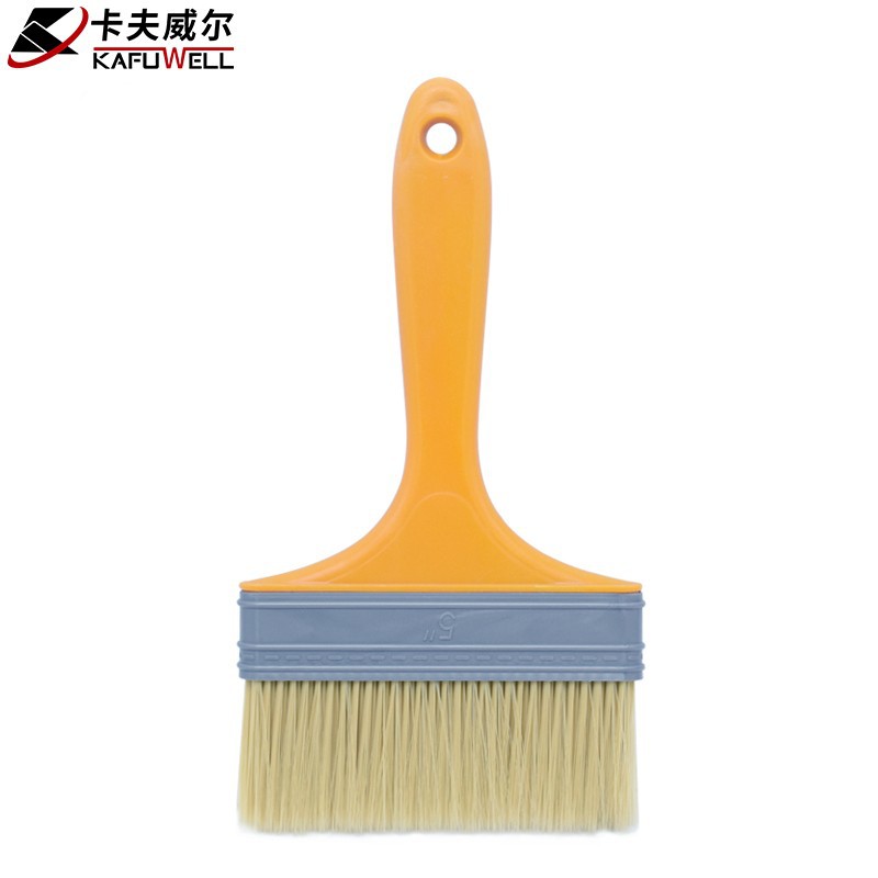 卡夫威尔 植毛刷水油性两用尼龙刷加厚油漆刷子涂料刷墙工具 腻子
