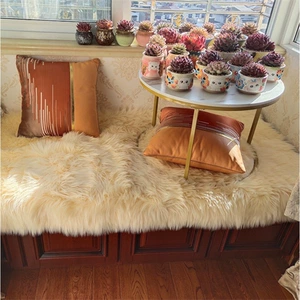 Audio Display Cabinet Fur Mat, Dressing Table Fur Mat, Floor Mat, New Year's Silk Wool Carpet, Room Floor, Computer Desk Fur Mat, Kang