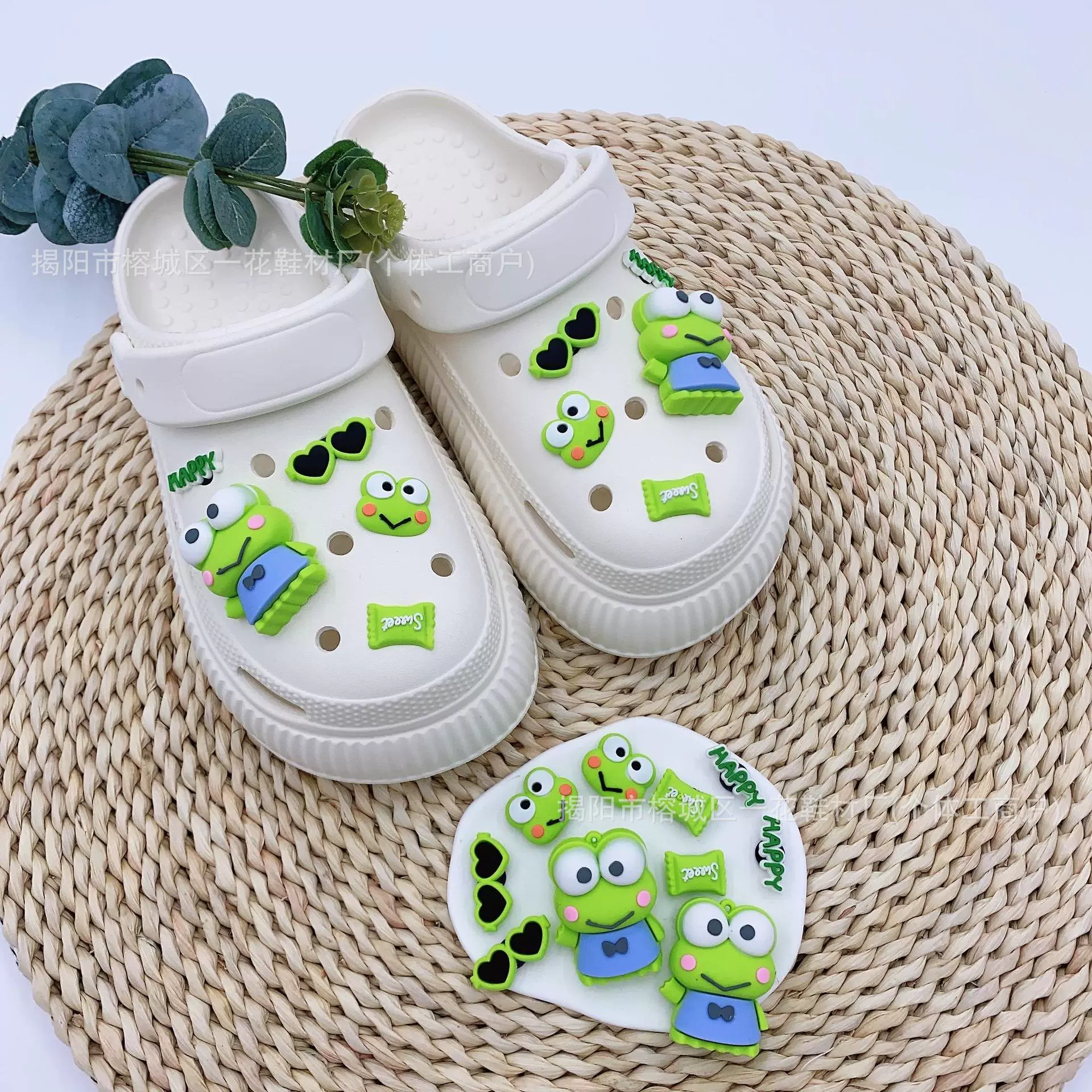Shoes, cartoon accessory, removable shoelaces