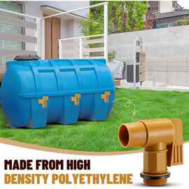 1套 颜色：图片色 材质：HDPE 2件2inch 园艺植物塑料营养液桶装
