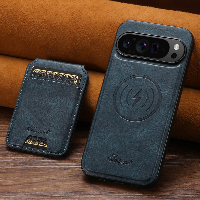 Suitable for Google 11Pro Mobile Phone Case, Magnetic 10-Card Holder, Magsafe Wireless Charging Stand, Apple 17 Leather Case Suitable for Google 11Pro Mobile Phone Case, Magnetic 10-Card Holder, Magsafe Wireless Charging Stand, Apple 17 Leather Case
