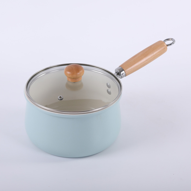 陶瓷小奶锅不粘锅家用婴儿宝宝辅食家用雪平锅陶瓷通用炉灶小汤锅|undefined