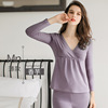 Keep warm thermal underwear, top for pregnant for breastfeeding, autumn demi-season pijama