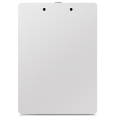 得力9248塑料夾 A4書寫文件夾板墊板板夾閱讀架 辦公學習