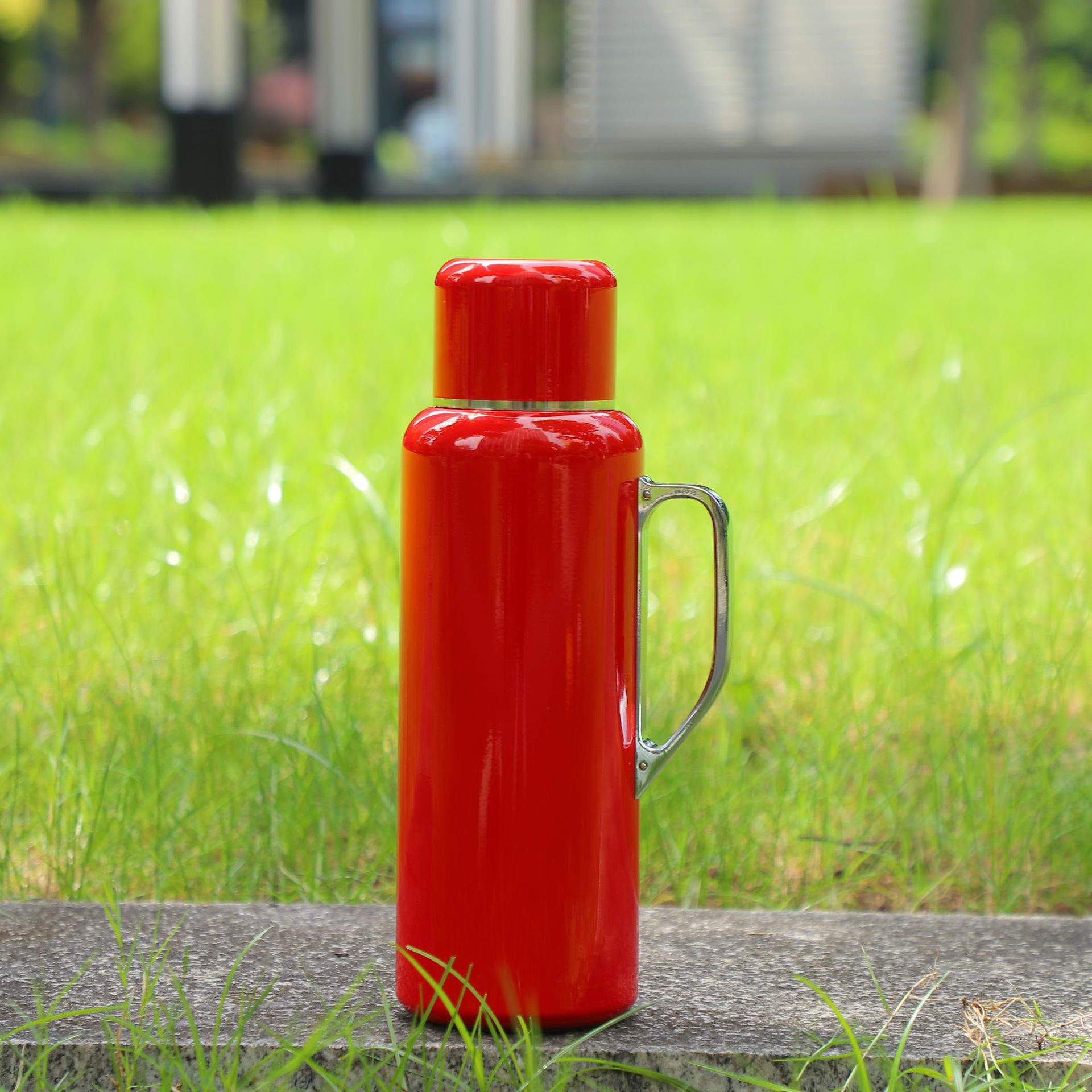 750ML 기계식 온도 표시 레드