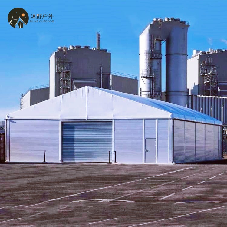 Muye tienda de aleación de aluminio al aire libre tienda de boda tienda industrial simple gran tienda de exhibición de almacenamiento