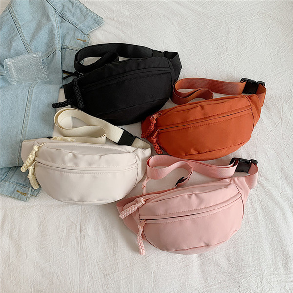 Bag strap one shoulder, shoulder bag, trend universal chest bag for leisure, travel belt bag, 2023 collection