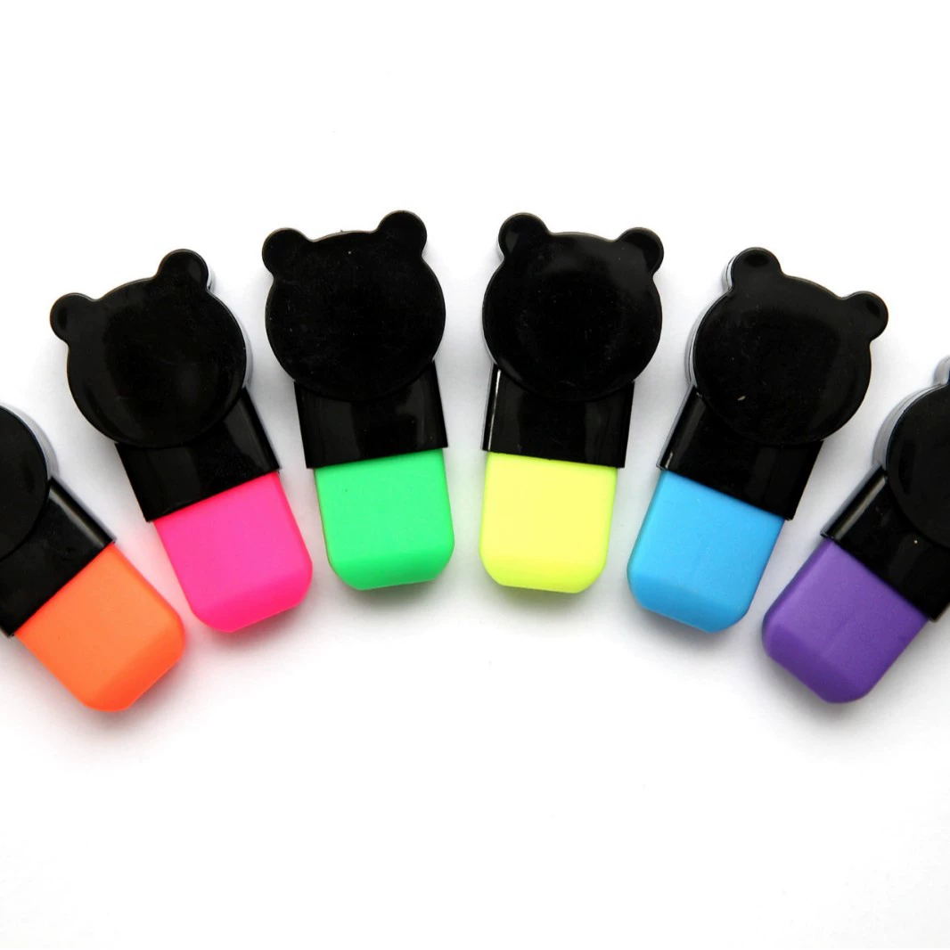 Промо-нивель подарочная ручка Highlighter panda head?