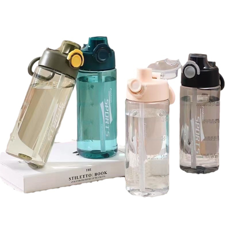 Futong 715 nueva gran capacidad 850ml botella de agua deportes al aire libre viajes fitness universal portátil plástico taza de agua