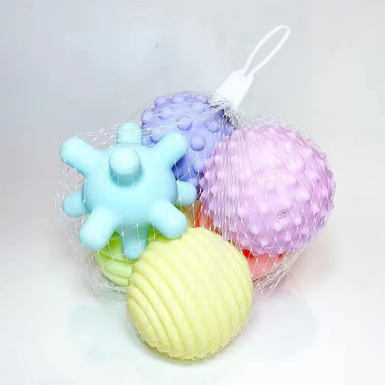 Nueva raqueta Bola de juguete inflable Niño deportes bola elástica tienda de juguetes para bebés bola pequeña bola suave de interior