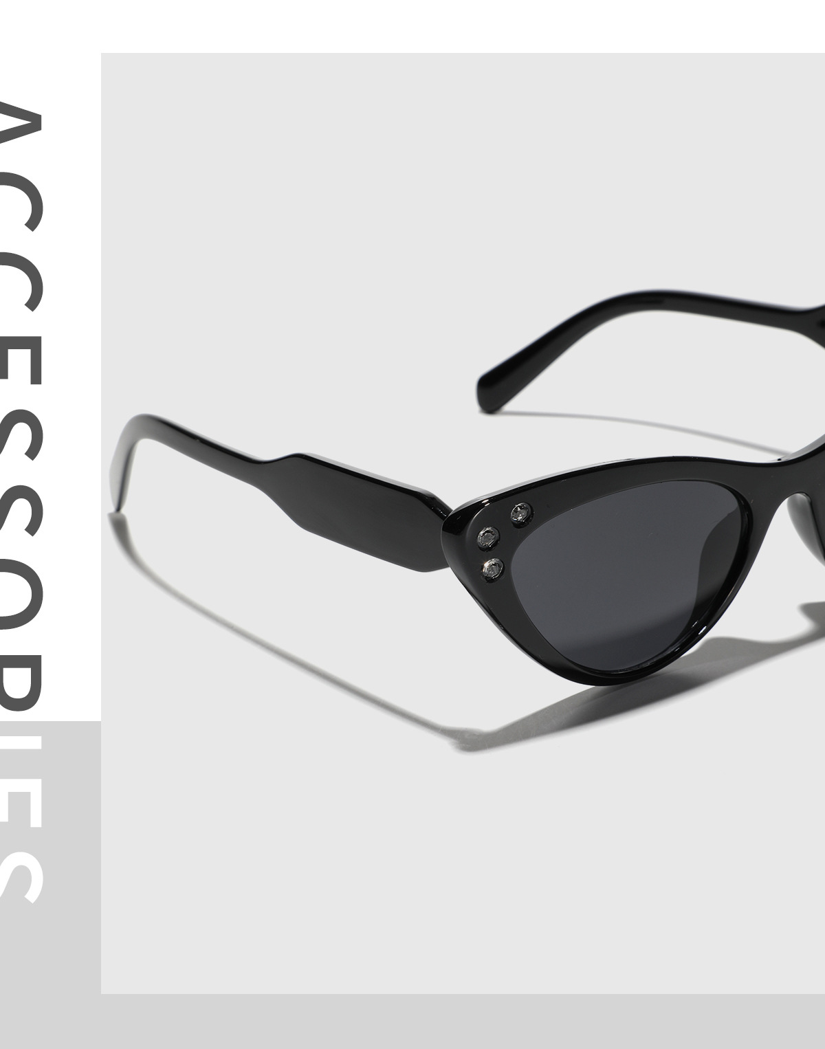 Estilo Vintage Color Sólido C.A. Protección UV400 Ojo De Gato Fotograma Completo Gafas De Sol Mujer display picture 1