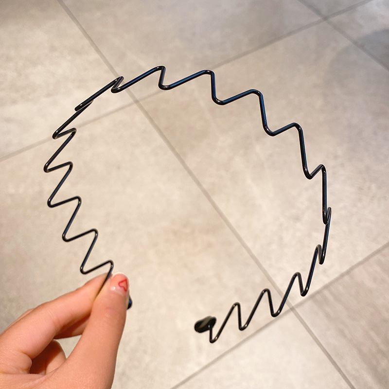 Brazo de cabello para mujeres 2025 nuevo deporte de verano onda invisible brazo de cabello de presión de cabello de cabello