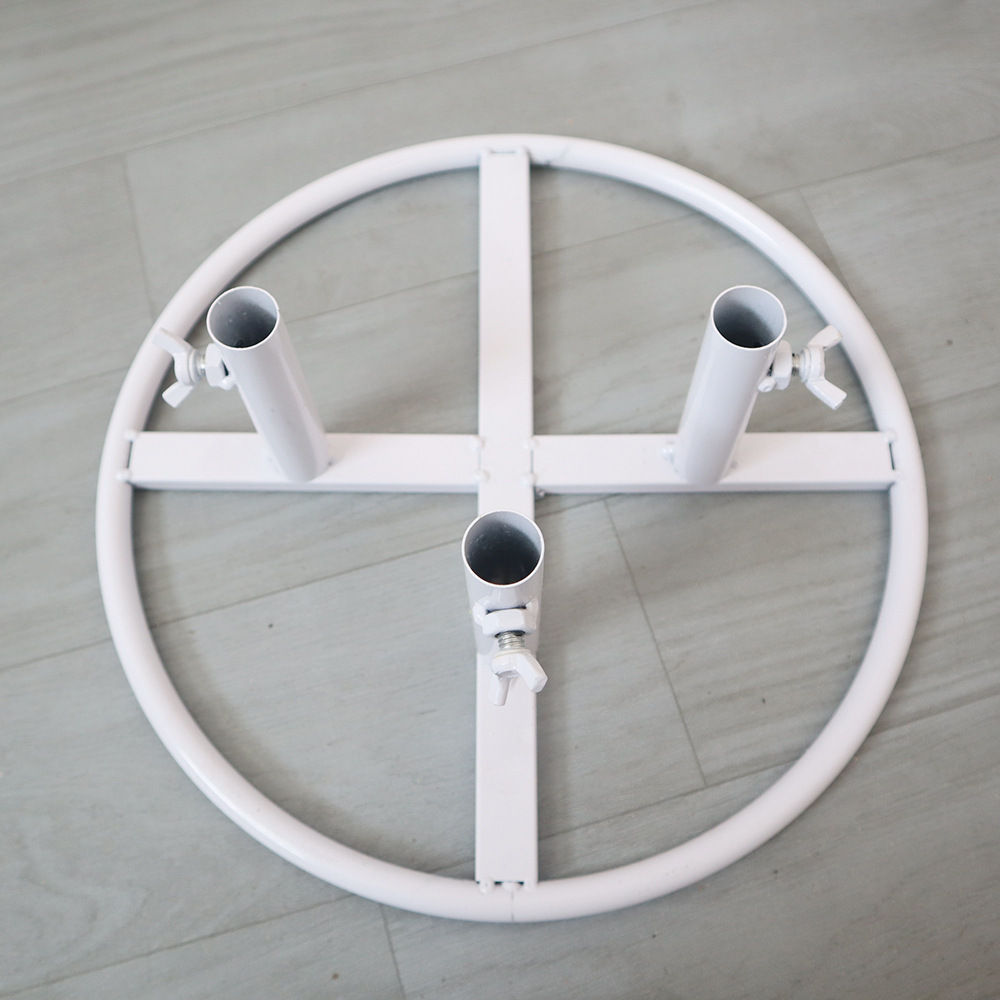 Piso de gran papel floral floral varilla base ventana de visualización floral varilla base suministros de boda floral varilla de apoyo suelo