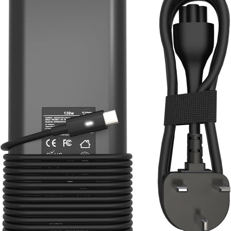 Suitable for Dell130W Power Adapter Laptop Xps 17 9700 9710 15 9500