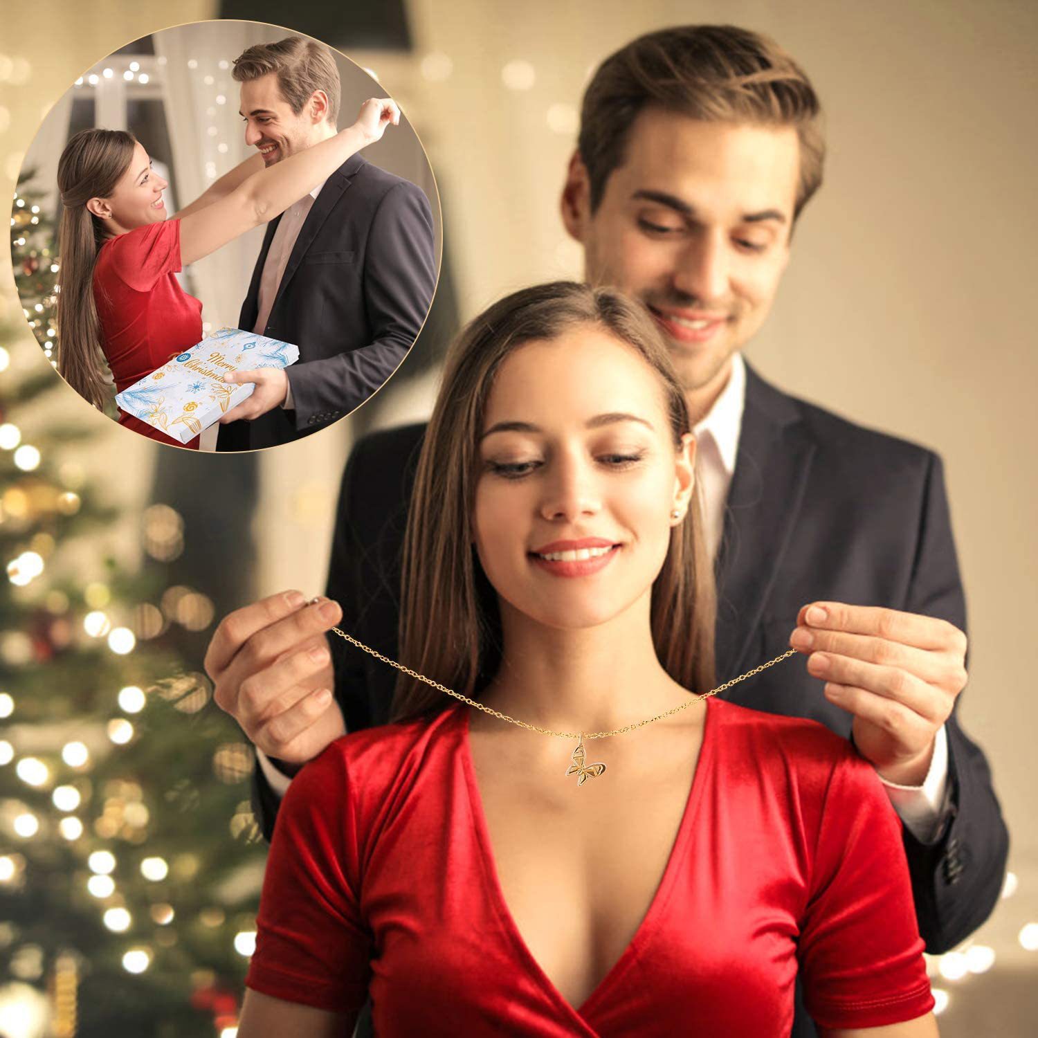 圣诞节惊喜礼物送给妻子、母亲女儿、成年女孩