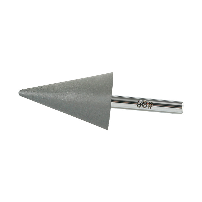 Diamante pequeña muela cónica piedra pulido paraguas resina molienda cabeza piedra talla procesamiento taladro eléctrico molino recto varilla de molienda