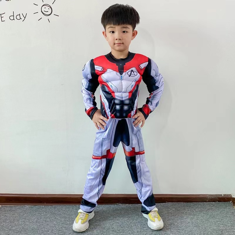 ハロウィン cos キャプテン アメリカ アイアンマン i スパイダーマン ハルク オプティマス プライム トール 子供用 筋肉コスチューム|undefined