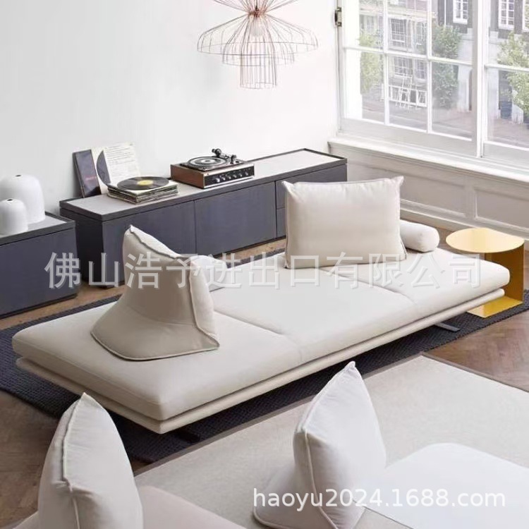 Prado Sofa Freehand Space Italian Minimalist Double-Sided Sitting Without Armrests Apartment House Hotel Furniture Manufacturer
