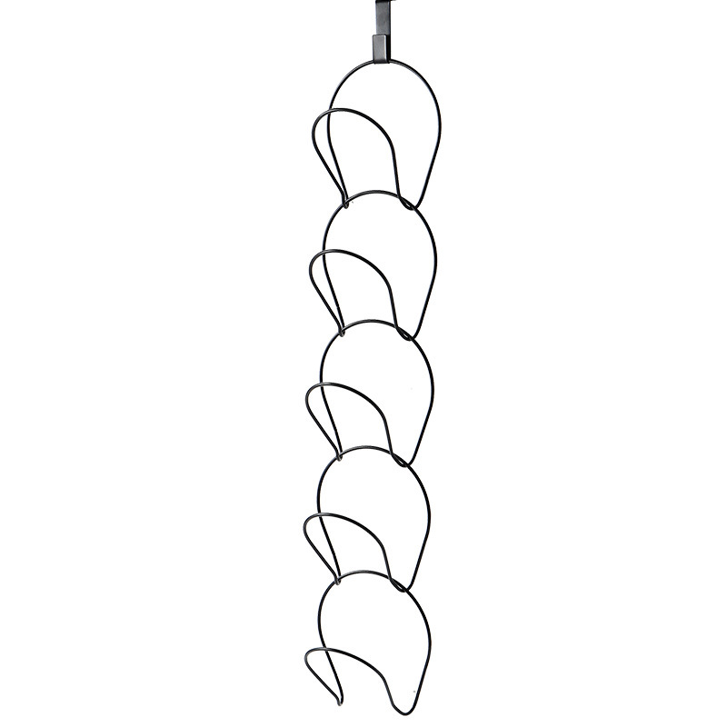 Sombrero que cuelga el estante de almacenamiento del organizador del hogar sombrero que cuelga el estante del almacenamiento del sombrero puerta creativa estante trasero gancho perchero