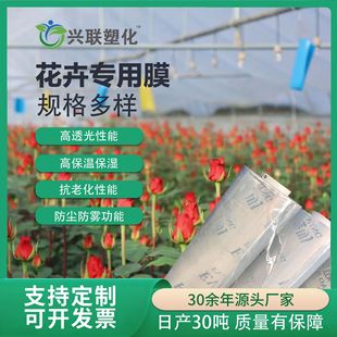 Manufacturer's Greenhouse Drip-Free Po Film Vegetable Flower Film Strawberry Grape Greenhouse Transparent Anti-Fog Insulation Rainproof Plastic Cloth