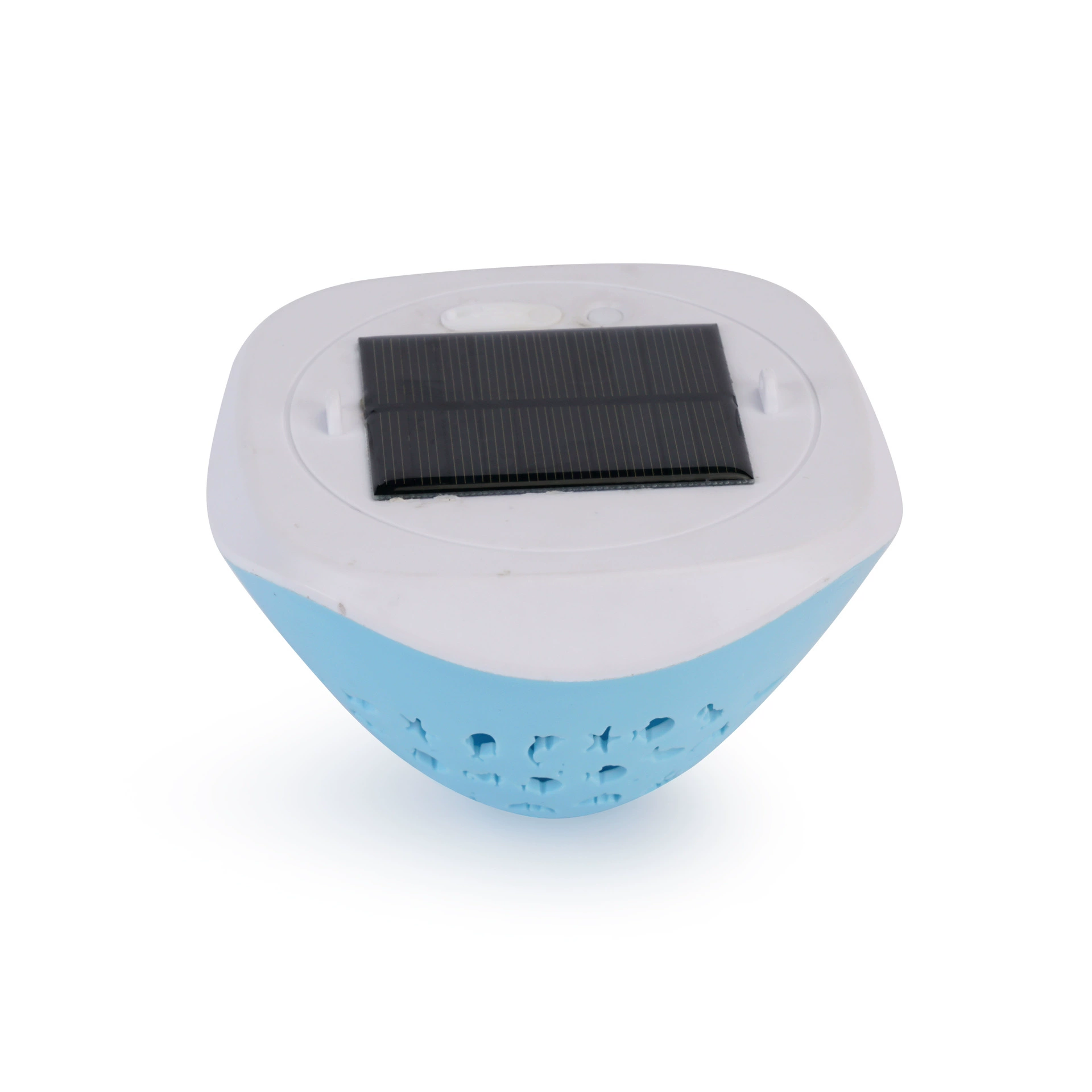 2024 Новый креативный солнечный перезаряжаемый светильник для бассейна, интеллектуальный красочный атмосферный светильник, ночник, маленький проектор с рыбками