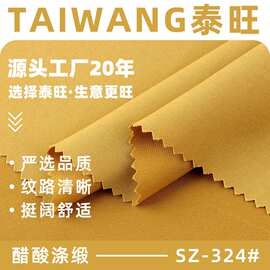 轻柔醋酸涤缎面料 185g梭织垂感醋涤缎面面料 春夏衬衫连衣裙面料