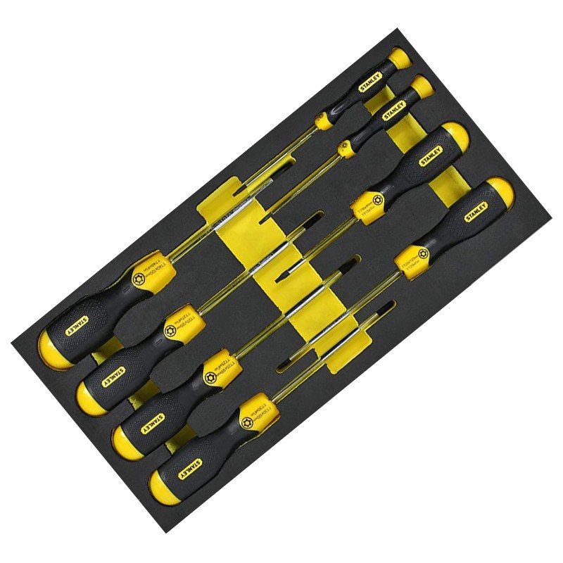 STANLEY 90-039-23 EVA 공구 홀더 세트-8개 꽃 모양 드라이버