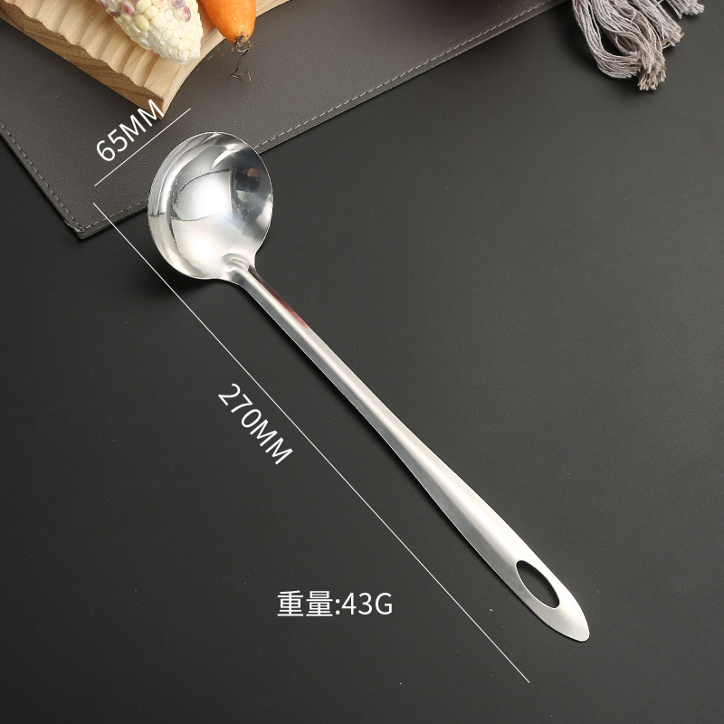 Acero inoxidable cucharas de sopa