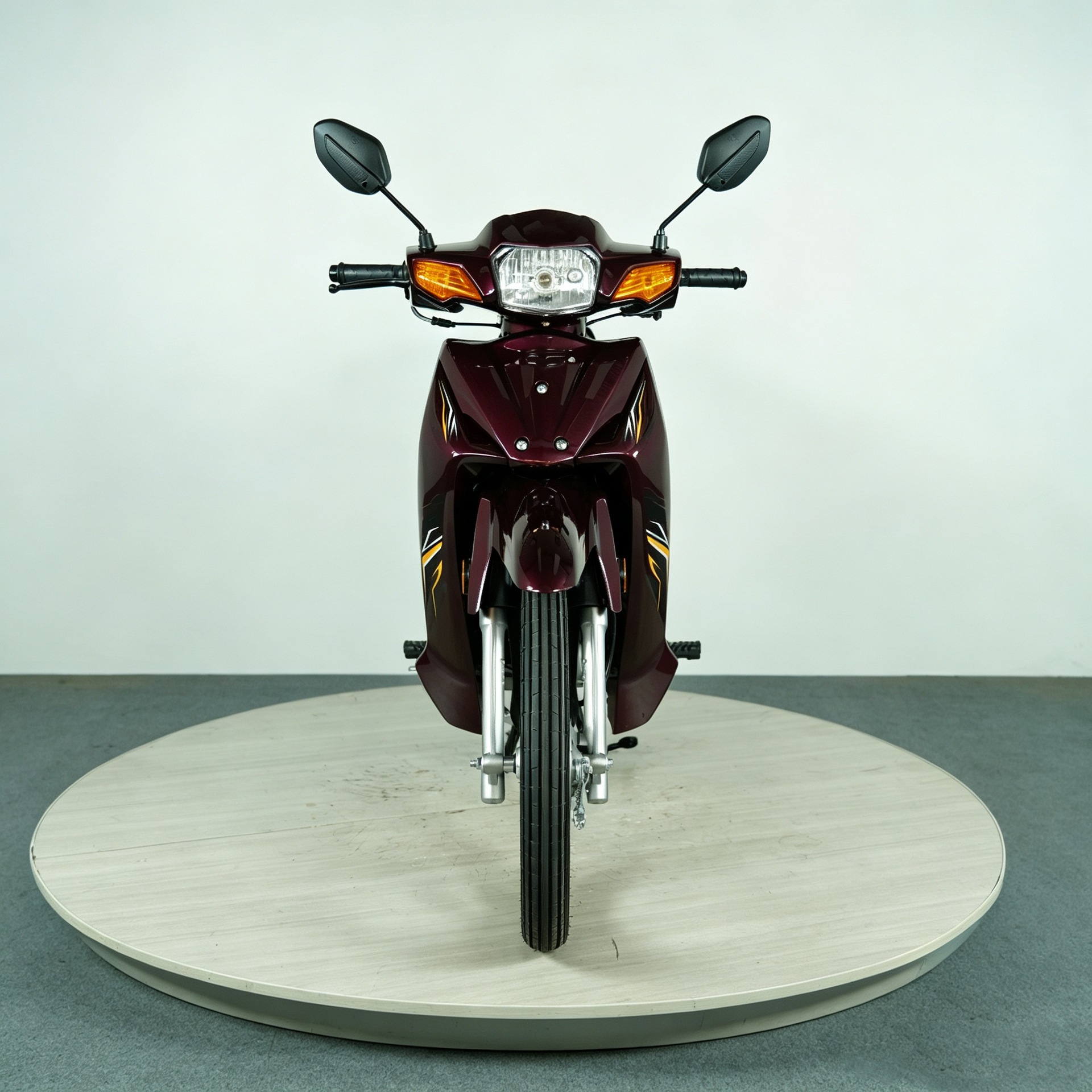 New Model Ud110 Curved Beam Motorcycle, Low Consumption, Fuel-Efficient, Lightweight Commuter Two-Wheeler, Factory Wholesale for Overseas Use