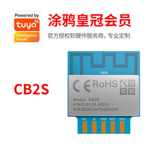 Official Tuya Cb2S Smart Wifi Module Development Low Power Consumption Embedded Industrial Wireless Control Processor