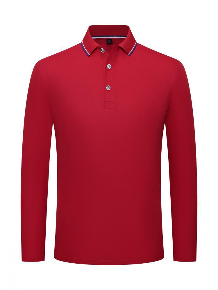 Camisas de manga larga con solapa personalizada de otoño ropa de trabajo publicidad camisa cultural bordada logotipo fijo polo