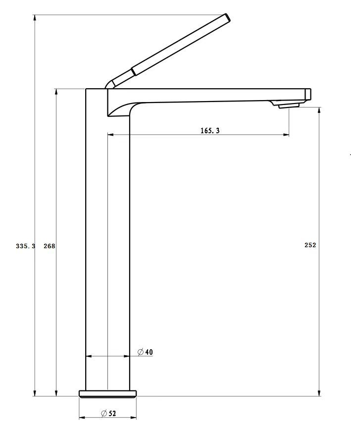 All-copper washbasin faucet, hot and cold household bathroom, washbasin gun, gray all-copper washbasin faucet undefined