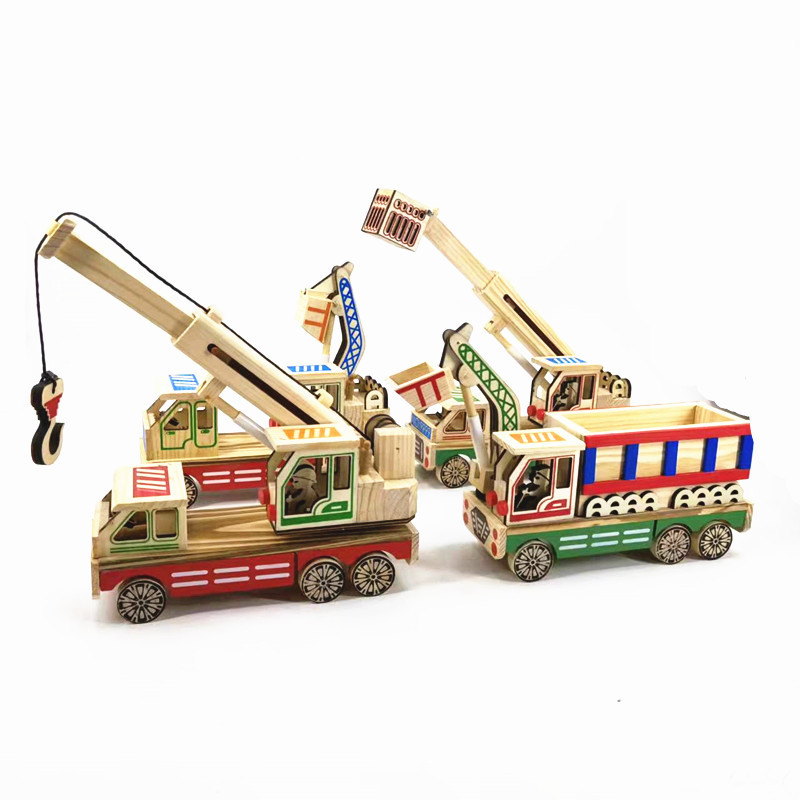 wooden car model for students