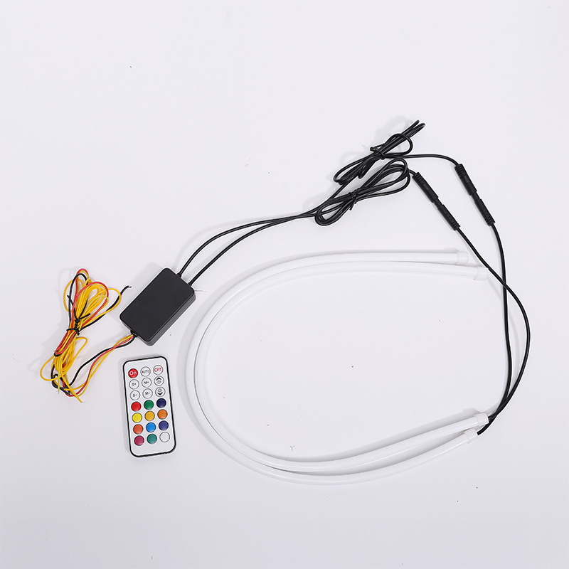 Coche mágico color LED resaltar luz guía caballo corriendo luz