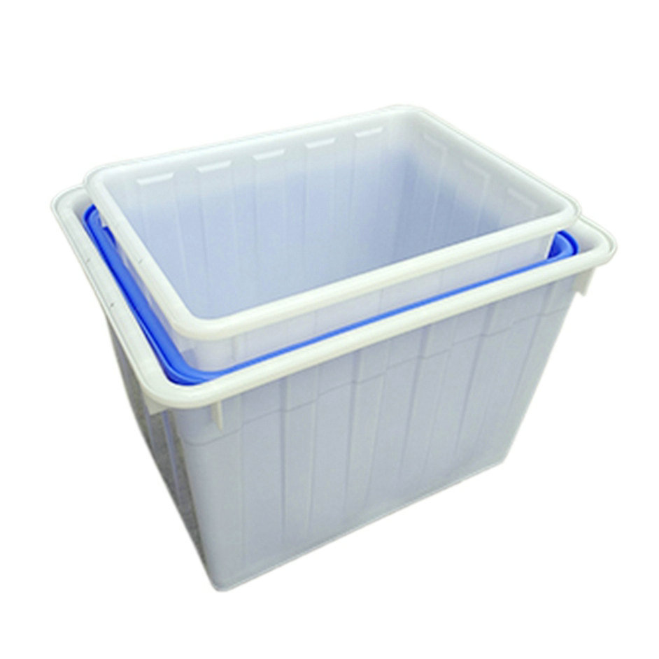 140L200L300升塑料水箱纺织布料周转箱制衣染织塑胶框快递分拣筐