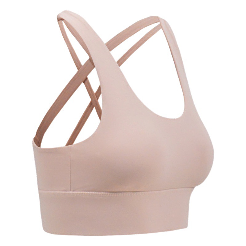 Ropa interior deportiva mujeres Correr yoga ropa chaleco a prueba de golpes push up conformación fitness belleza espalda sujetador desgaste exterior sujetador de pecho