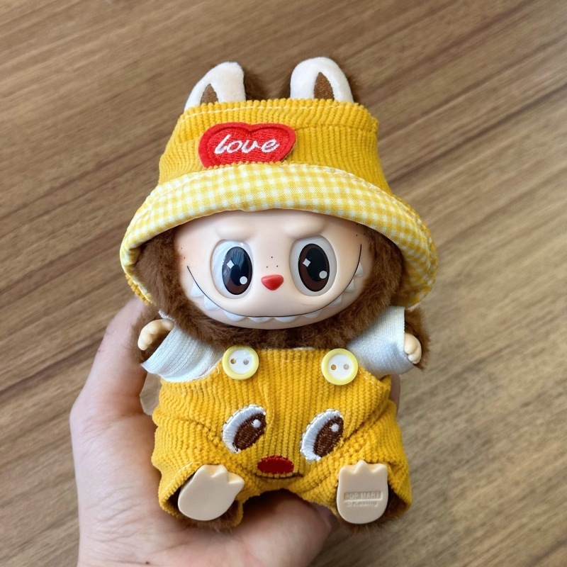 仅衣服适用labubu坐坐派对娃衣一二三代拉布布衣服套装配件饰周边|undefined