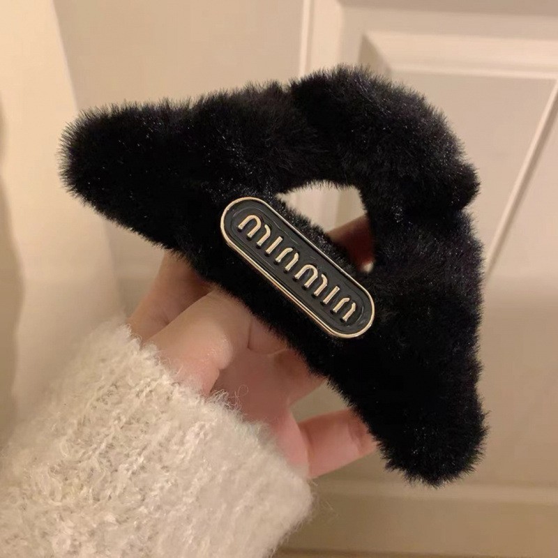 봉제 삼각형 문자 검정-12cm