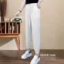 显瘦九分夏季松紧腰女裤