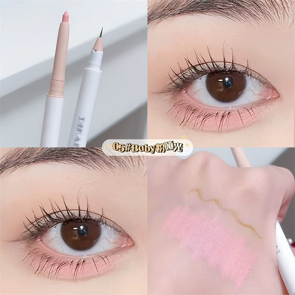 Jingcai double -headed silkworm pen 05#junior peach pollen