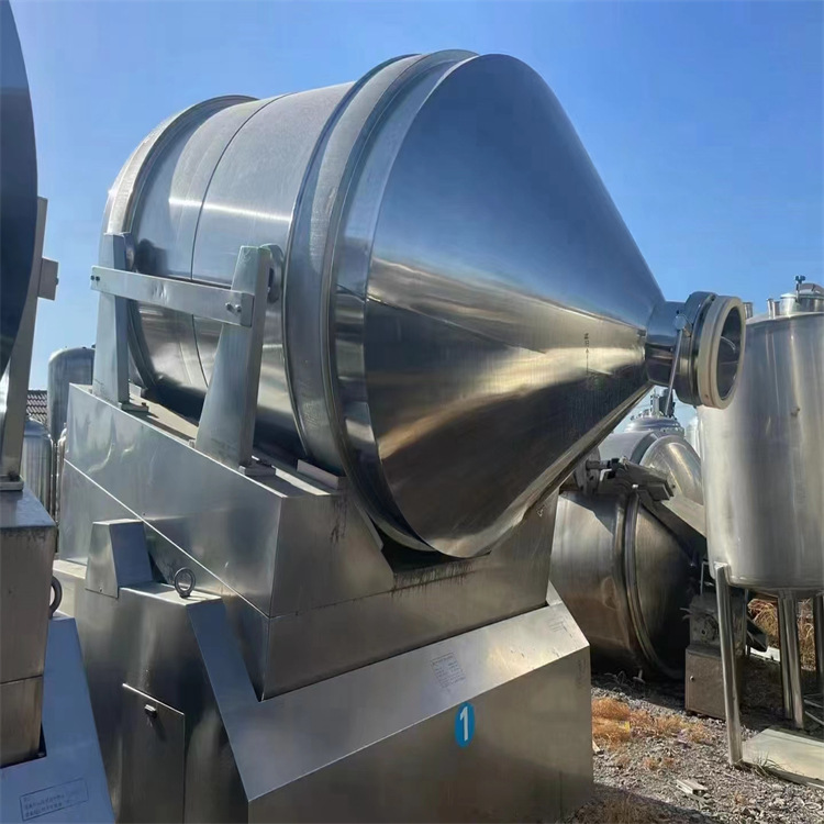 不锈钢二维混合机 二手500升混合机 工业自动化混合机