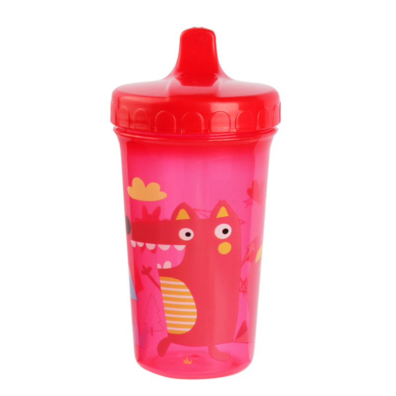 Fabricante de origen Taza de agua para niños Taza de pico de pato Taza de paja Taza de plástico Taza de agua 360 Serie completa de tazas para bebés